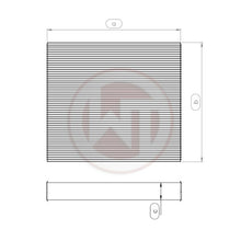 Load image into Gallery viewer, Wagner Tuning 240x251x52mm Radiator Core
