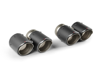 Load image into Gallery viewer, Akrapovic 2024+ BMW M5 (G90,G99) Round Carbon Fiber Tail Pipe Set