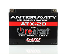 Load image into Gallery viewer, Antigravity YTX20 Lithium Battery w/Re-Start