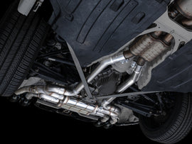 AWE Tuning 20-25 BMW X3 M/M Comp (F97) AWD SwitchPath Axle-Back Exhaust - Diamond Black Tips
