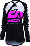 Answer 23 Syncron CC Jersey Black/White/Rhodamine Youth - XL