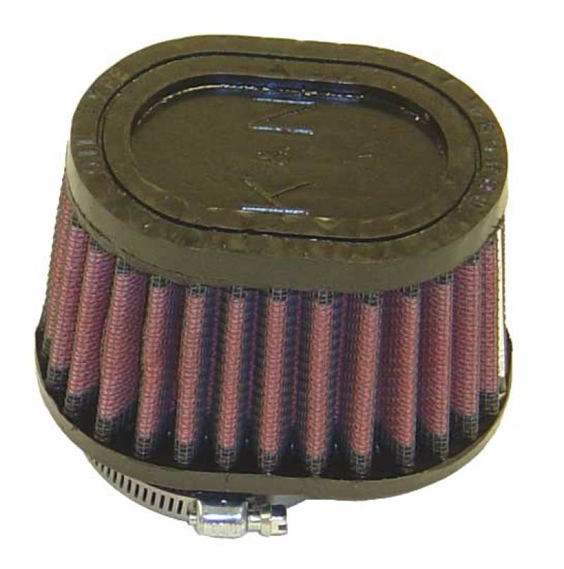 K&N Filter Universal Rubber Filter Oval Tapered 4in Base O/S L x 3.5in Top O/S L x 2.75in H