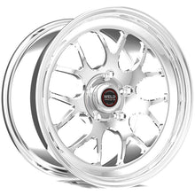 Load image into Gallery viewer, Weld S77 17x10 / 5x4.5in BP / 7.8in. BS / 58mm O/S Polished Center Wheel - Single Beadlock