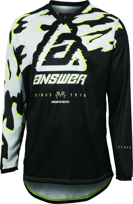 Answer 23.5 Syncron Meltdown Jersey Grey/Hyper Acid/Black - 2XL