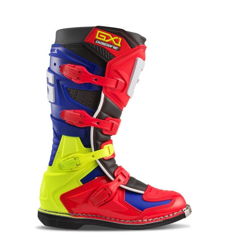 Gaerne GX1 Boot Red Multi Size - 12