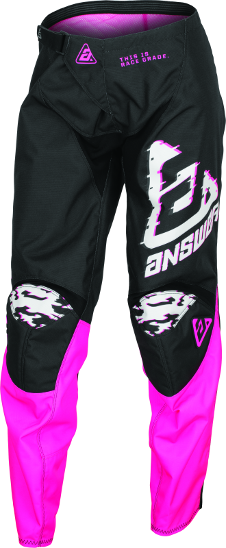 Answer 23.5 Syncron Meltdown Pant Black/Magenta/Grey Womens Size - 6 Regular