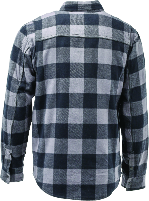 River Road Vise Flannel Moto Shirt - Large