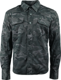 Speed and Strength Call to Arms Moto Shirt Camouflage - Large