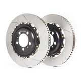 GiroDisc 10-15 Mercedes-Benz SLS (w/CCM) Slotted Rear Rotors