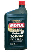 Load image into Gallery viewer, Motul 1QT Classic BREAK-IN OIL 10W40 (Part# mot2810QTA)