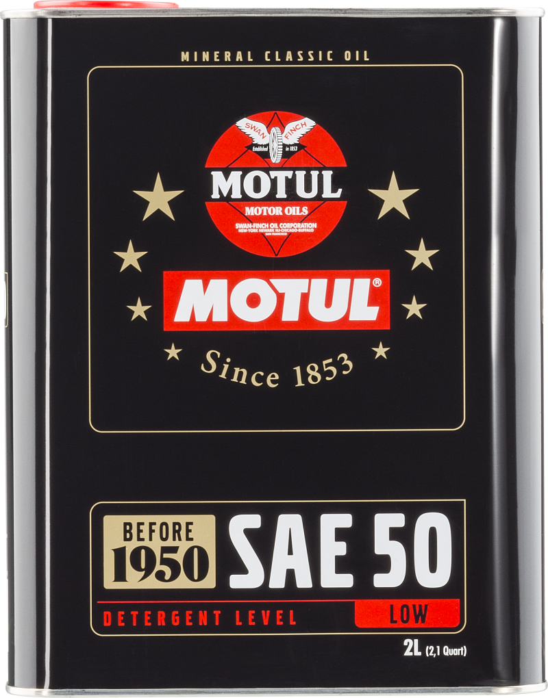 Motul Classic SAE 50 Oil - 2L