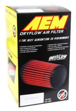 Load image into Gallery viewer, AEM 2.75 in Dryflow Air Filter with 9 in Element