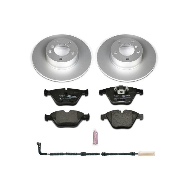 Power Stop 08-10 BMW 328i Front Euro-Stop Brake Kit