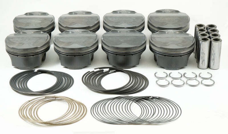 Mahle MS Piston Set SBF 304ci 3.640in Bore 3.65in Stroke 5.933in Rod .866 Pin 10cc 12:6 CR Set of 8