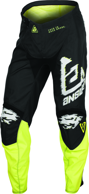 Answer 23.5 Syncron Meltdown Pant Grey/Hyper Acid/Black Youth Size - 22