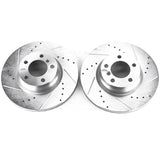 Power Stop 14-15 BMW 228i Front Evolution Drilled & Slotted Rotors - Pair