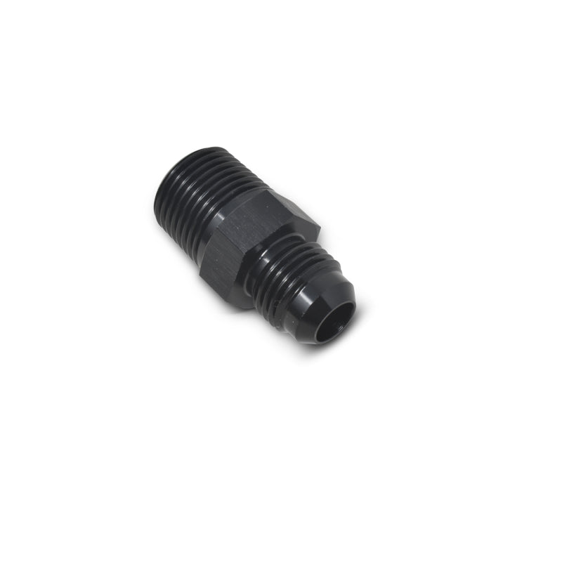 Russell Performance -6 AN to 1/8in NPT Straight Flare to Pipe (Black)