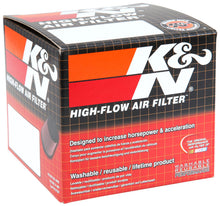 Load image into Gallery viewer, K&amp;N Universal Clamp-On Air Filter 2-1/8in FLG 4 X 3 TPR/OVL W/Venturi