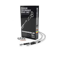 Load image into Gallery viewer, Goodridge 15-18 Polaris RZR4 900 Stainless Steel Brake Line Kit