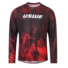 Load image into Gallery viewer, USWE Rok Off-Road Air Jersey Adult Flame Red - Medium