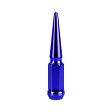 Load image into Gallery viewer, Mishimoto Mishimoto Steel Spiked Lug Nuts M12 x 1.5 24pc Set Blue