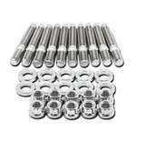 BLOX Racing SUS303 Stainless Steel Intake Manifold Stud Kit M8 x 1.25mm 55mm in Length - 7-piece