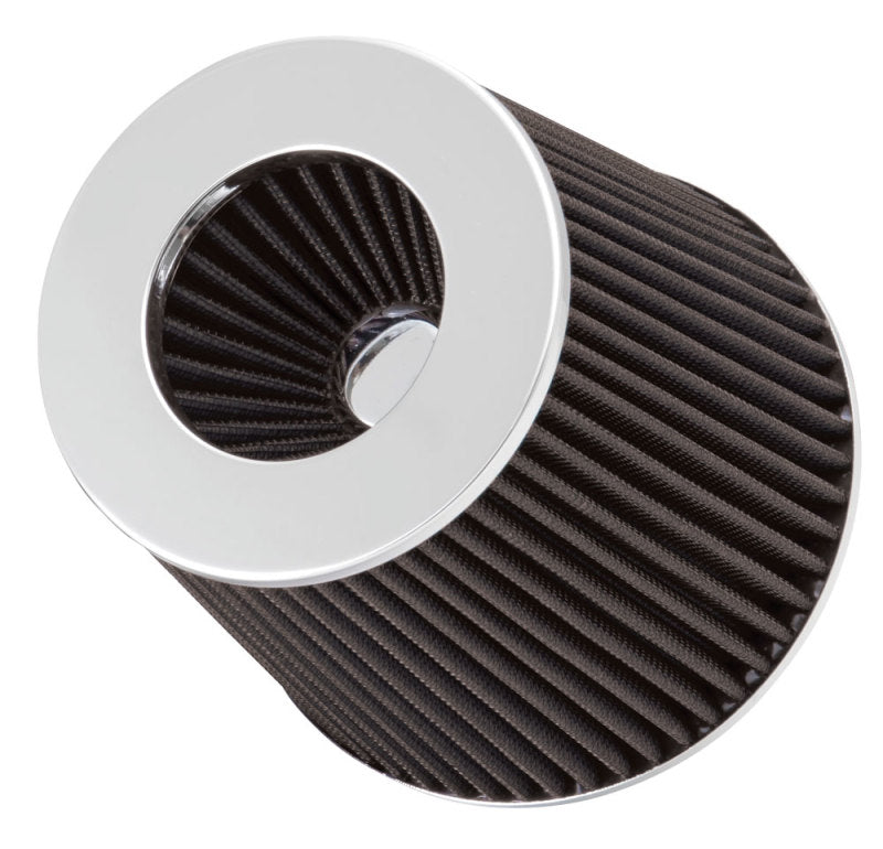 Spectre Adjustable Conical Air Filter 5-1/2in. Tall (Fits 3in. / 3-1/2in. / 4in. Tubes) - Black