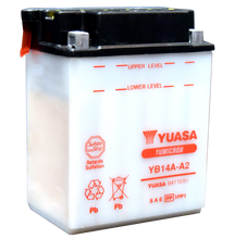 Load image into Gallery viewer, Yuasa YB14A-A2 Yumicron CX 12 Volt Battery