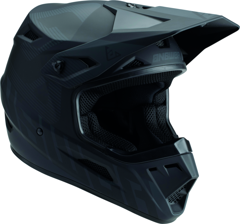 Answer AR1 V2 Bold Helmet Black/Dark Grey - XL