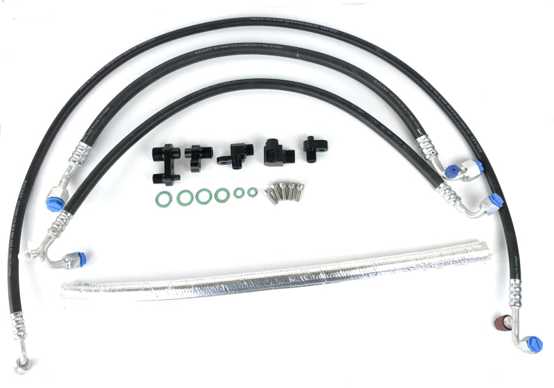 Fleece Performance 13-16 Dodge 6.7L Cummins 2nd Gen Swap Kit A/C Line Reroute Kit