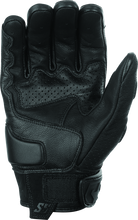 Load image into Gallery viewer, Speed and Strength Twist of Fate Leather Gloves Black - Small