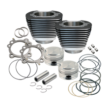 Load image into Gallery viewer, S&amp;S Cycle 99-06 BT Replacement 3-7/8in Bore Cylinder &amp; Piston Kit For S&amp;S 95in Big Bore Kits- Wblack