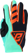 Load image into Gallery viewer, Answer 25 Aerlite Nitro Gloves Black/Astana/Hyper Orange - XS