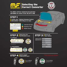 Load image into Gallery viewer, MagnaFlow Conv Universal 2 inch/2 inch Dual/dual