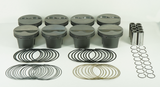 Mahle MS Piston Set SBC 361ci 4.05in Bore 3.500in Stroke 5.7in Rod .927in Pin -4cc 10.7 CR Set of 8