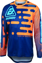 Load image into Gallery viewer, Answer 23.5 Arkon Boost Jersey Navy/Orange/Blue Youth - Medium