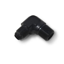 Load image into Gallery viewer, Russell Performance -6 AN to 3/8in NPT 90 Degree Flare to Pipe Adapter (Black)