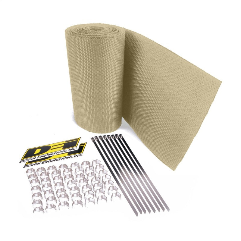 DEI Exhaust Wrap Kit - 4 and 6 Cylinder - Speed Sleeves - Tan