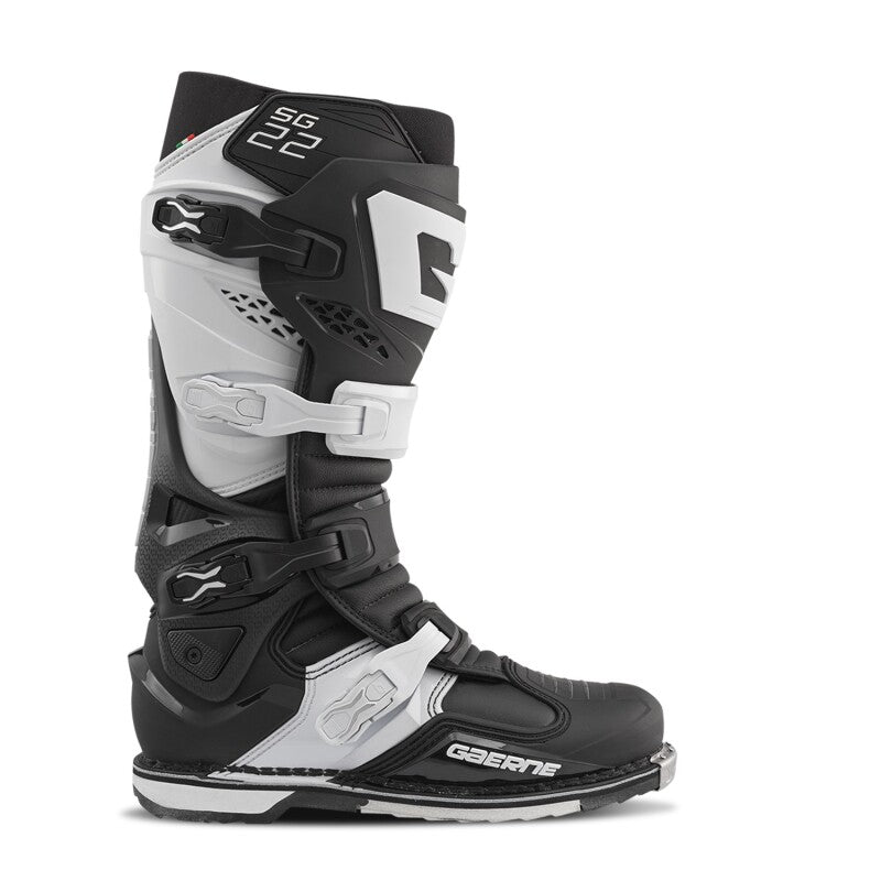 Gaerne SG22 Boot Black/White Size - 7