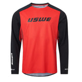 USWE Lera Off-Road Jersey Adult Flame Red - Large