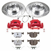 Load image into Gallery viewer, Power Stop 1995 BMW 740i Rear Z26 Street Warrior Brake Kit w/Calipers