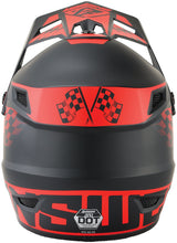 Load image into Gallery viewer, Answer AR1 Sweep Helmet Black/Red Youth - Small