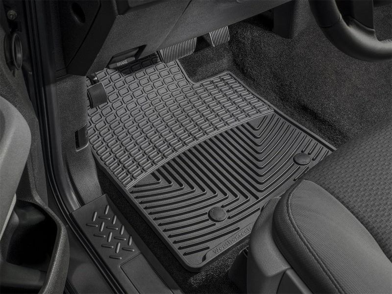 WeatherTech 04+ BMW X3 Front Rubber Mats - Black