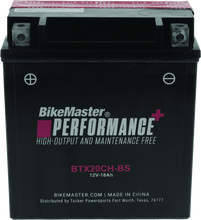 Load image into Gallery viewer, BikeMaster BTX20CH-BS Battery