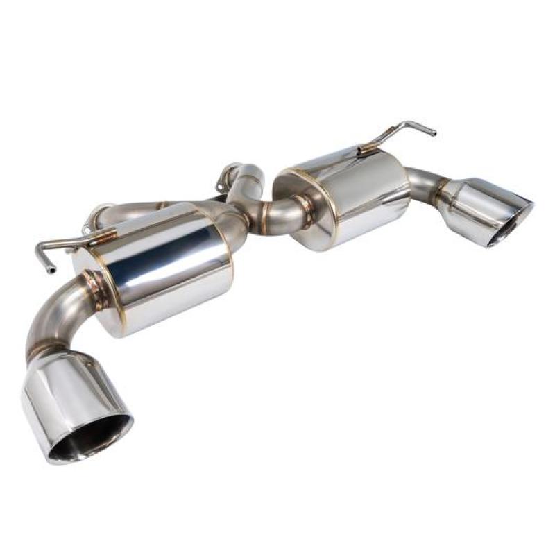 Remark Nissan 370Z (Z34) V2 Axle Back Exhaust w/Stainless Steel Double Wall Tip