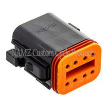 Load image into Gallery viewer, NAMZ Deutsch DT Series 8-Wire Plug &amp; Wedgelock - Black (Repl. HD 72118-94BK)