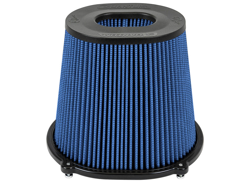 aFe Quantum Pro-5 R Air Filter Inverted Top - 5in Flange x 8in Height - Oiled P5R