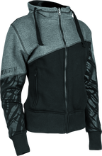 Load image into Gallery viewer, Speed and Strength Cat Outa Hell Hoody Grey/Black Womens - XS