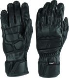 FIRSTGEAR Athena Short Gloves Black - Women Large