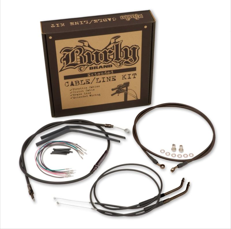 Burly Brand Dyna Control Kit 16in - Black